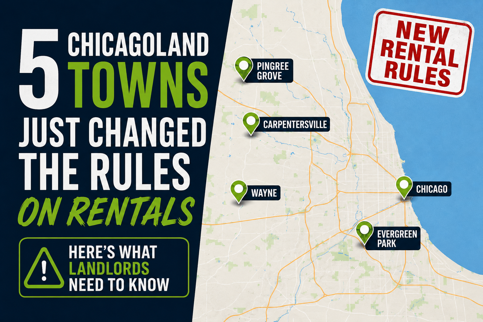 Chicago & 4 Suburbs Just Changed The Rules On Rentals. Here Is What Landlords Need To Know